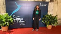 Muñoz (UP) acude a los Premis Ciutat de Palma con una camiseta verde para "reivindicar la cultura en catalán"