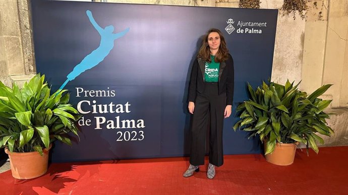 La regidora de Unidas Podemos en el Ayuntamiento de Palma, Lucía Muñoz.