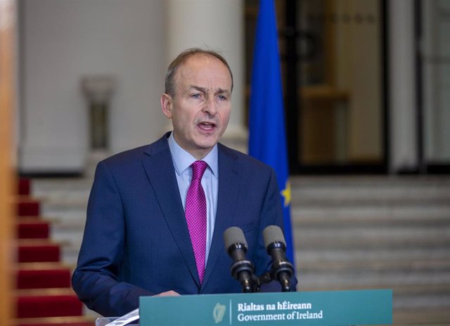 Archivo - El vice primer ministro de Irlanda, Micheál Martin