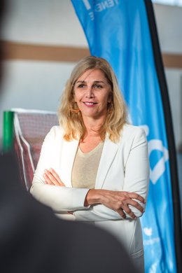 Archivo - La consejera de Deportes del Cabildo de Tenerife, Yolanda Moliné
