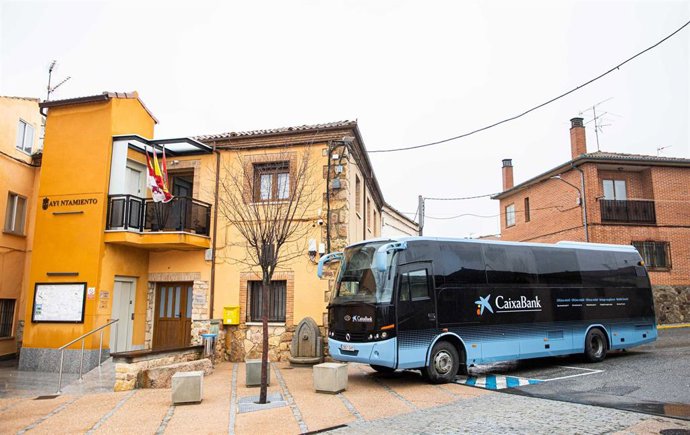 Oficina móvil de CaixaBank.