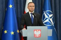El presidente de Polonia dice que "solo EEUU" puede evitar una nueva "gran guerra en Europa"