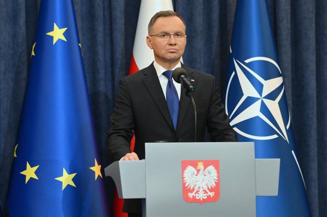 Archivo - Andrzej Duda, presidente de Polonia.