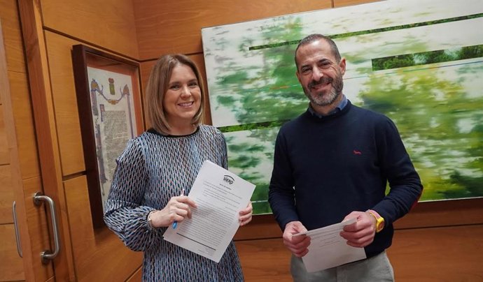 Eva Iglesias y Ángel García