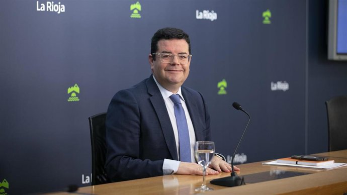 El portavoz del Gobierno riojano, Alfonso Domínguez.