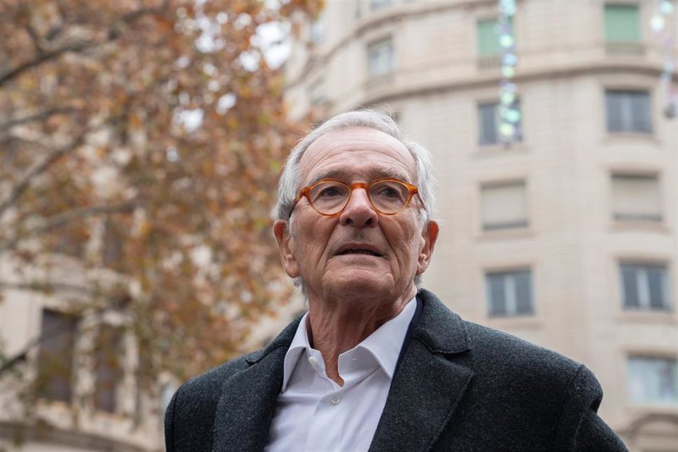 Archivo - El exalcalde de Barcelona Xavier Trias durante una rueda de prensa tras ser proclamado candidato de Junts a la Alcaldía de Barcelona, a 13 de diciembre de 2022, en Barcelona, Catalunya (España)