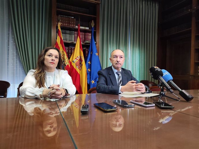 El delegado del Gobierno de España en Aragón, Fernando Beltrán.