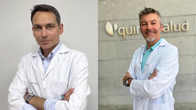 Los doctores José María Lozano y Juan Manuel Poyato