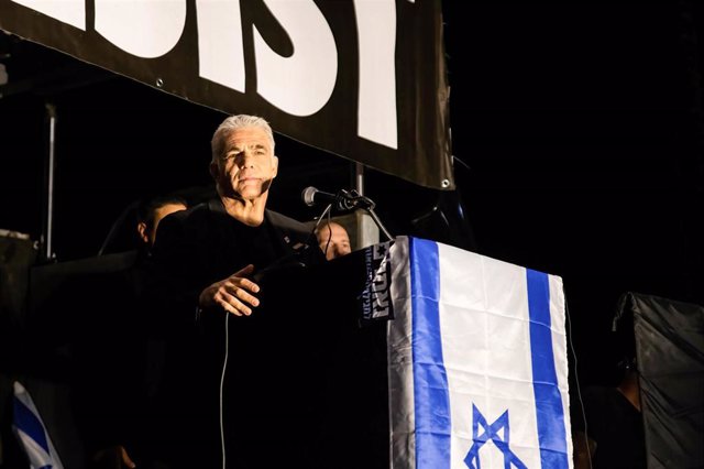 Archivo - El ex primer ministro de Israel Yair Lapid