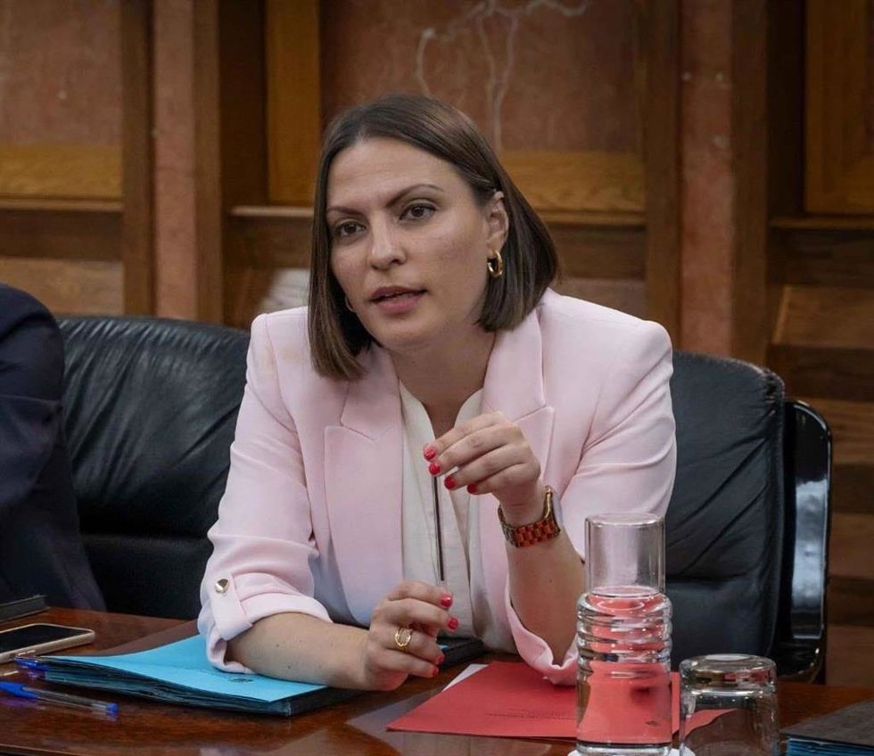 Archivo - Consejera de Universidades, Ciencia e Innovación y Cultura del Gobierno de Canarias, Migdalia Machín