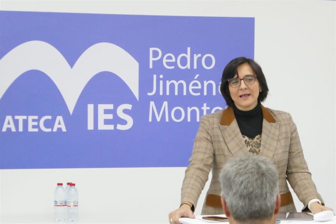 La delegada de Desarrollo Educativo y Formación Profesional de la Junta en Granada, María José Martín Gómez.