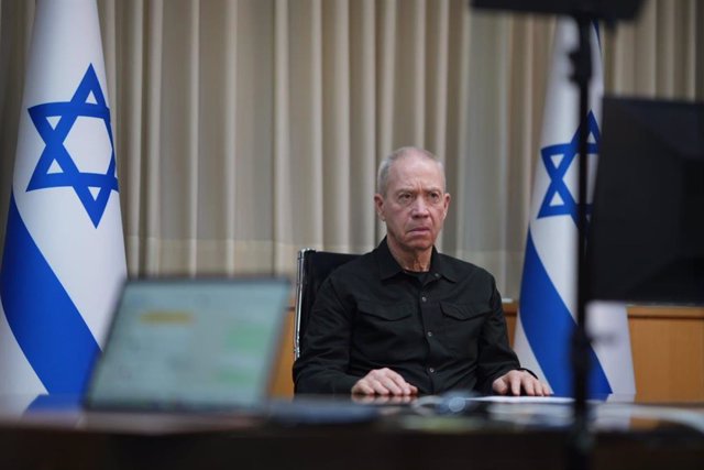 Archivo - El ministro de Defensa de Israel, Yoav Gallant