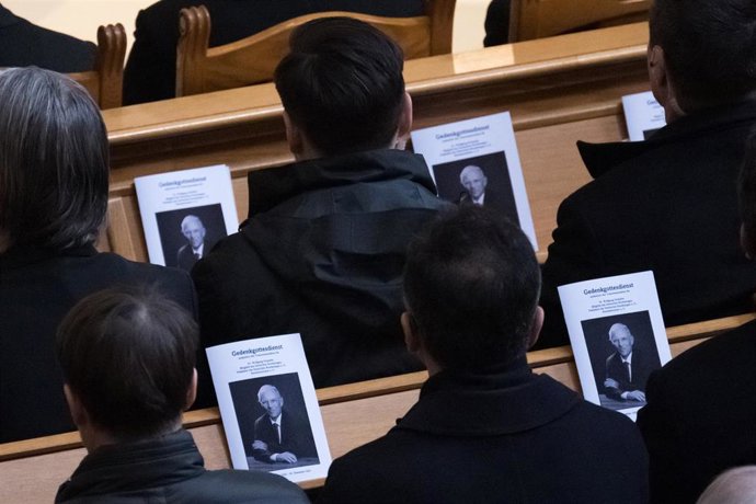 Misa por Wolfgang Schaeuble en la Catedral de Berlín