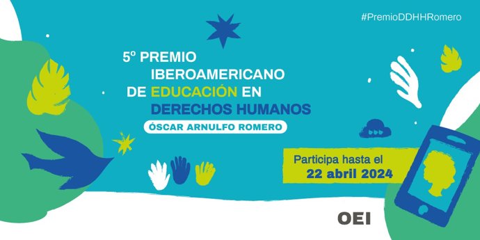 La OEI abre la convocatoria para la V Edición del Premio Iberoamericano de Educación en Derechos Humanos