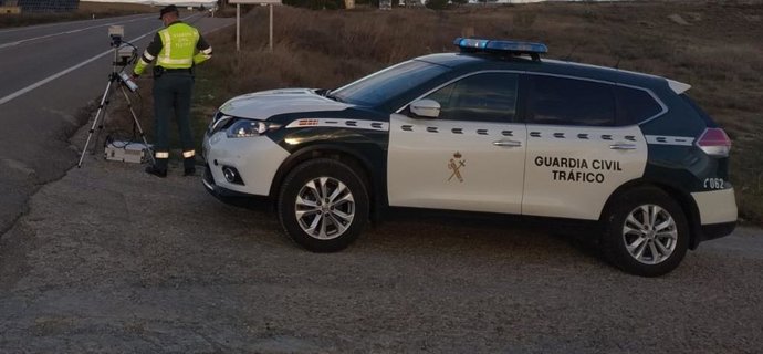 Archivo - El Grupo de Investigación y Análisis del Tráfico (GIAT) del Sector de Tráfico de la Guardia Civil de la Zona de Aragón