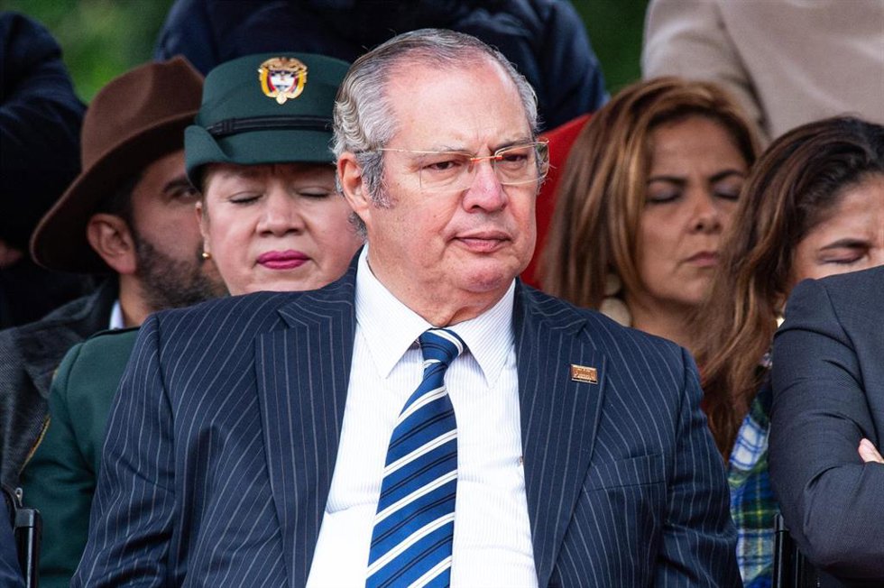 Archivo - El presidente del Senado de Colombia, Iván Name Vásquez