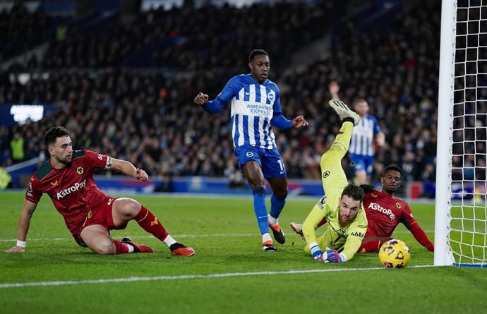 Imagen del partido entre el Brighton and Hove Albion y el Wolverhampton de la Premier League 2023-2024