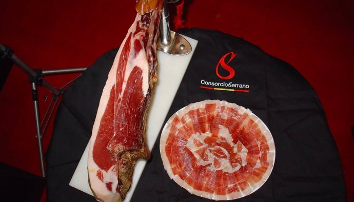 Archivo - Jamón del Consorcio del Jamón Serrano Español