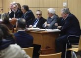 Foto: Grau, García Fuster, Salinas y Santón, en el banquillo por la presunta caja B del PP de València