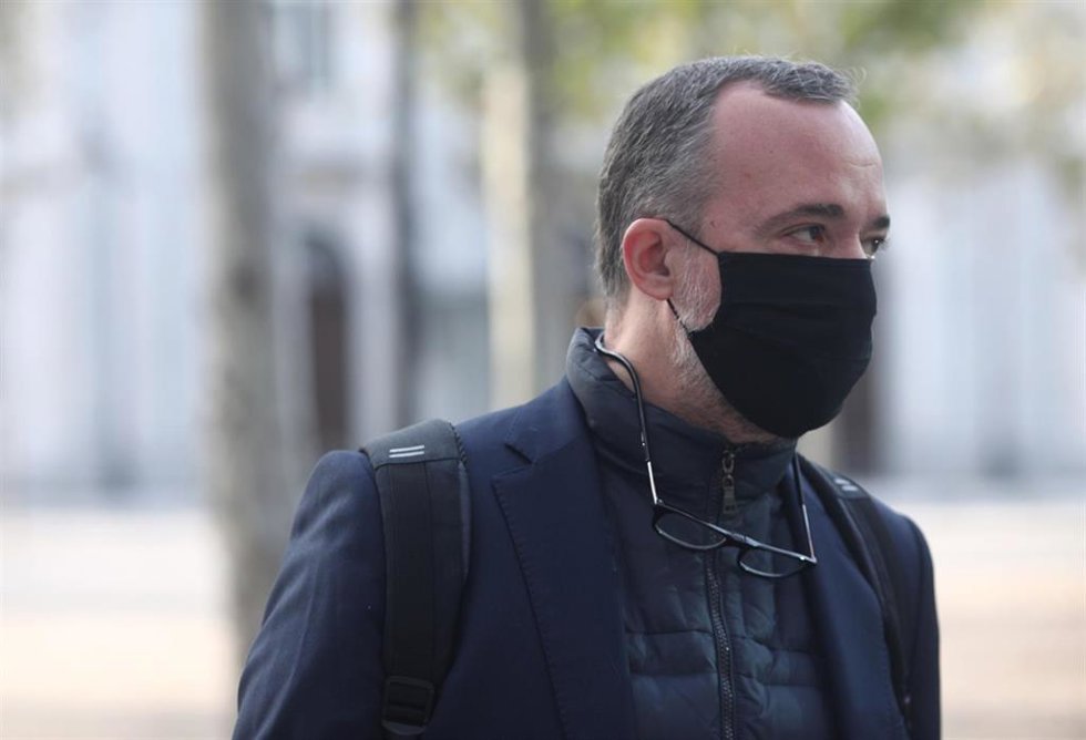 Archivo - El exsecretario de Estado de Seguridad Francisco Martínez llega a la Audiencia Nacional para realizar un careo relacionado con la pieza 'Kitchen', en Madrid  (España), a 13 de noviembre de 2020. El juez que instruye la pieza 'Kitchen' acordó q
