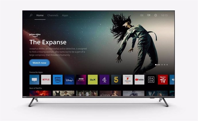 Interfaz del sistema operativo para smartTV Titan OS