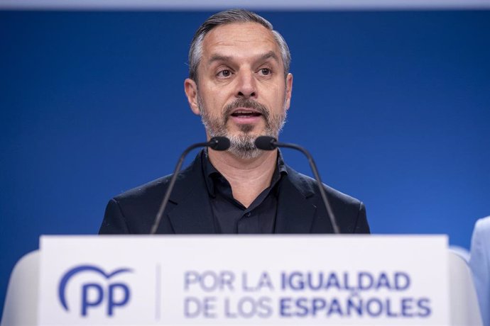El coordinador de Economía y diputado del PP, Juan Bravo