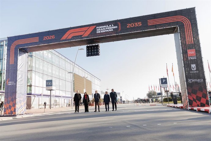 Presentación del Gran Premio de España de Fórmula 1 