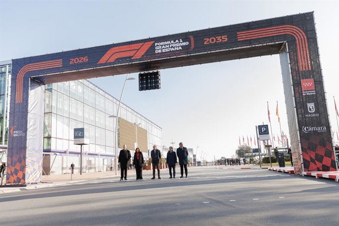 Presentación del Gran Premio de España de Fórmula 1 
