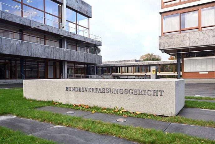 Archivo - Tribunal Constitucional de Alemania en Karlsruhe