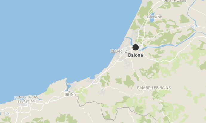 Gran atasco en Baiona