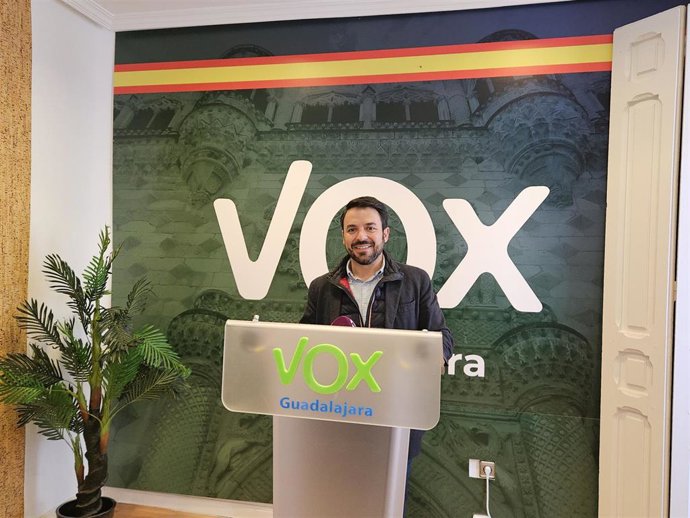 Rueda de prensa de Vox en Guadalajara
