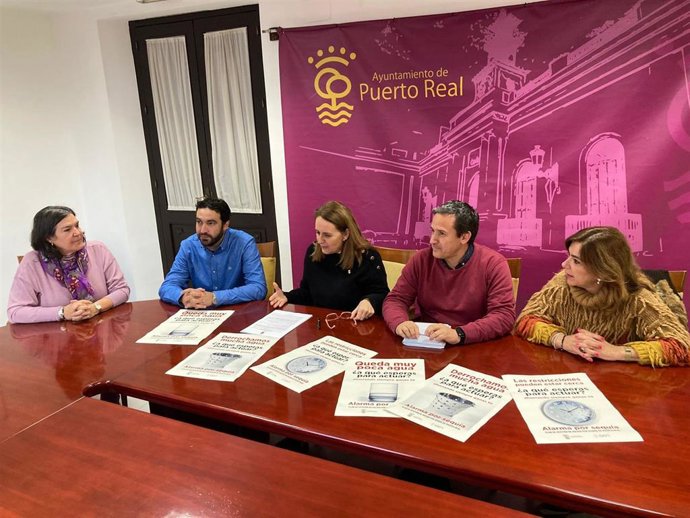 El Ayuntamiento de Puerto Real anuncia una reducción de la presión del agua para combatir la sequía