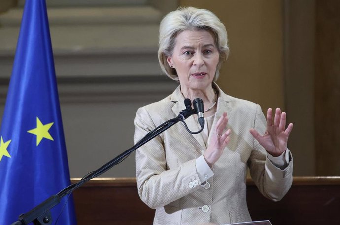 La presidenta de la Comisión Europea, Ursula von der Leyen (archivo)