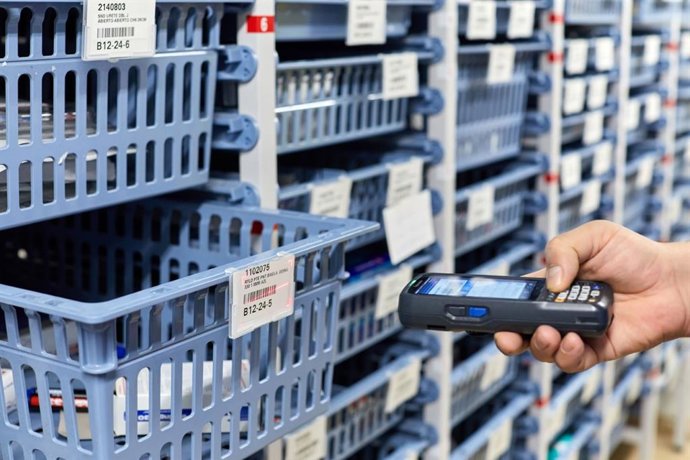 Almacén de Osakidetza.