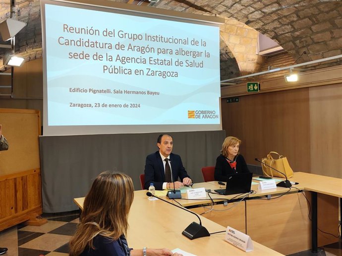 El consejero de Sanidad del Gobierno de Aragón, José Luis Bancalero Flores