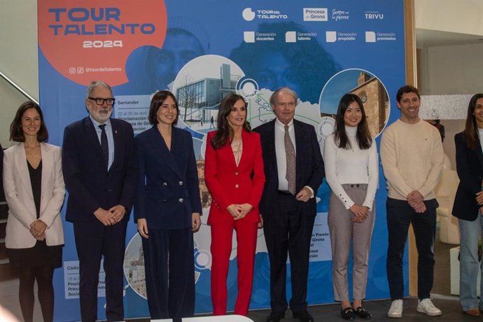 La Reina Letizia preside en Lleida el acto inaugural del Tour del Talento 2024