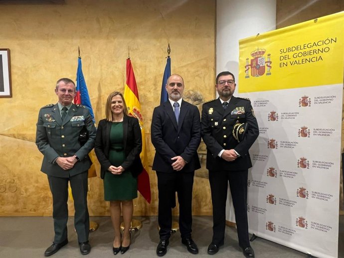 Presa de possessió del nou subdelegat de Govern de la província de Valencia, José Rodríguez