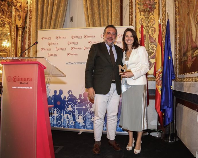 La Cámara de Comercio de Madrid reconoce a la directiva de MSD, Ana Argelich, con el Premio Mujer Líder 2023