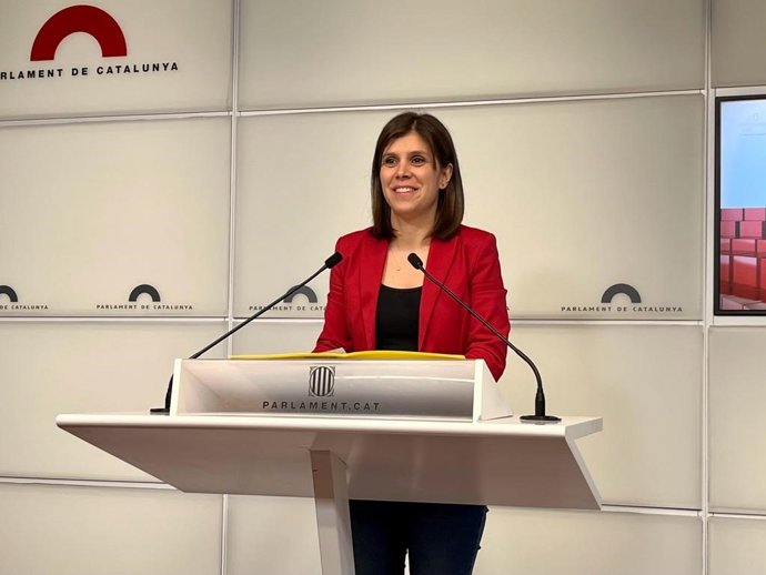 La portavoz de ERC en el Parlament, Marta Vilalta