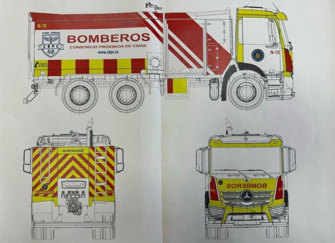 El Consorcio de Bomberos ultima la construcción de una nueva autobomba para grandes incendios industriales