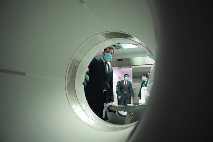 Inauguración del PEC-TAC en el Hospital de Jaén.