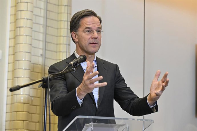 Archivo - El primer ministro de Países Bajos, Mark Rutte