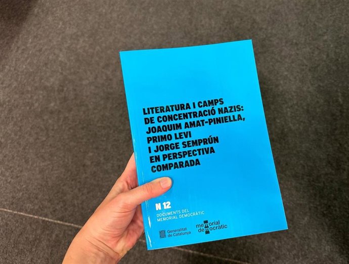 Memorial Democrtic publica 'Literatura y campos de concentración nazis: Joaquim Amat-Piniella, Primo Levi y Jorge Semprún en perspectiva comparada'