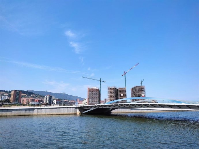 Archivo - Nueva zona de expasión urbana en la isla de Zorrotzaurre (Bilbao)