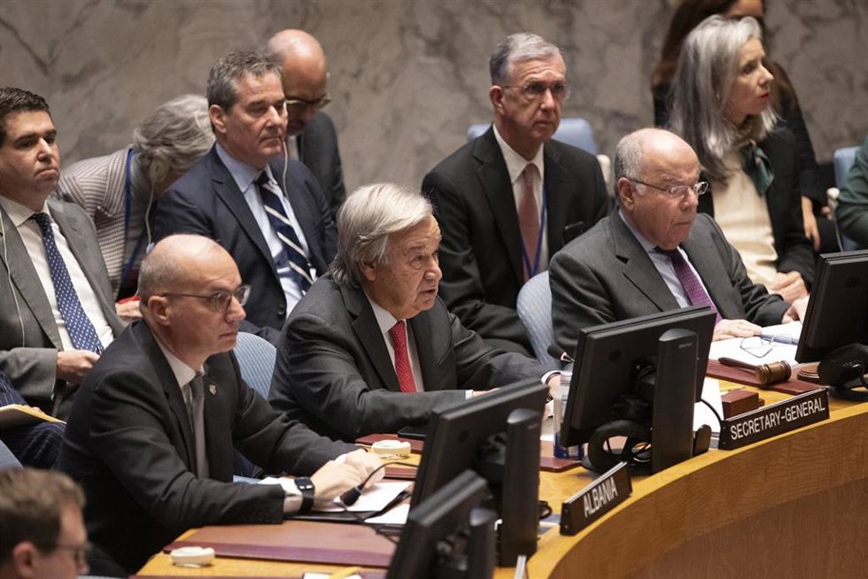Archivo - El secretario general de Naciones Unidas, António Guterres