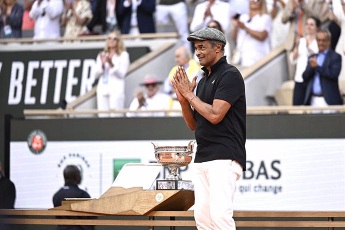 Archivo - Yannick Noah during the French Open final, Grand Slam tennis tournament on June 11, 2023 at Roland Garros stadium in Paris, France. Photo Victor Joly / DPPI