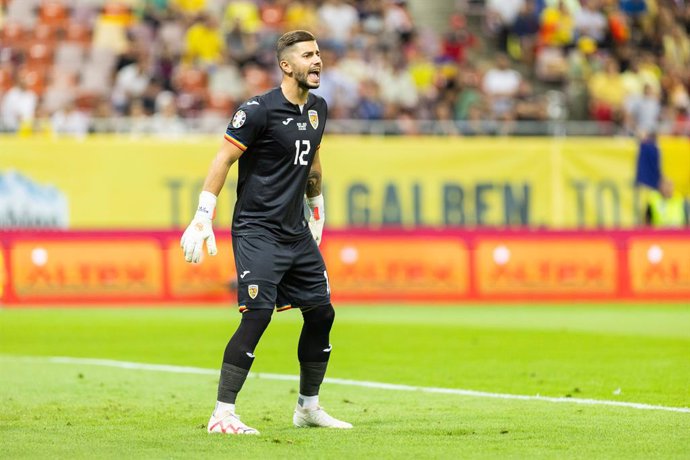 Archivo - Horatiu Moldovan of Romania during the UEFA Euro 2024, European Qualifiers, Group I football match between Romania and Kosovo on September 12, 2023 at Arena Nationala in Bucharest, Romania - Photo Mihnea Tatu / DPPI