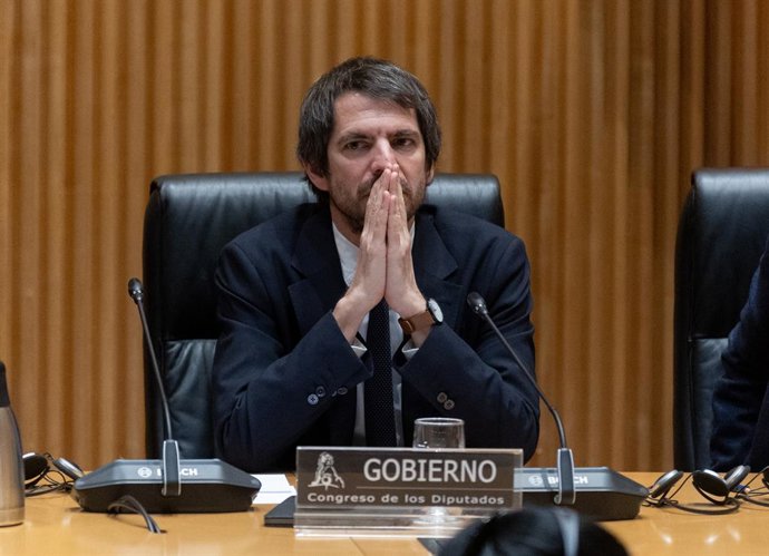 El ministre de Cultura, Ernest Urtasun, en una imatge d'arxiu. 