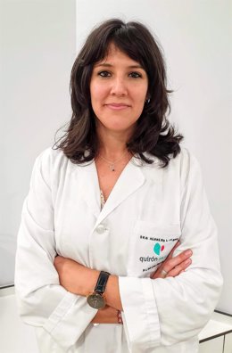 Archivo - Leticia Herrero, jefa del Servicio de Alergología del Hospital Quirónsalud Málaga, destaca la importancia de la Unidad de Desensibilización.