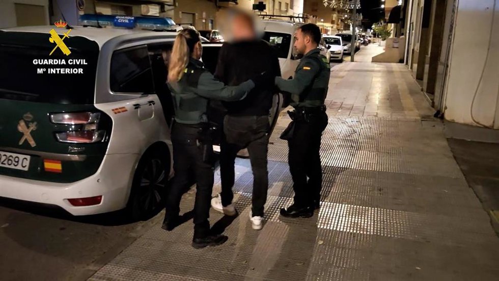 Imagen del fugitivo detenido en Teulada